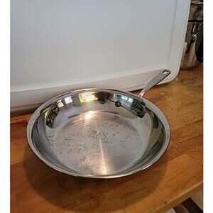 Club Pro Cuisine Frying Pan cookware Stainless Steel copper bottom 10”